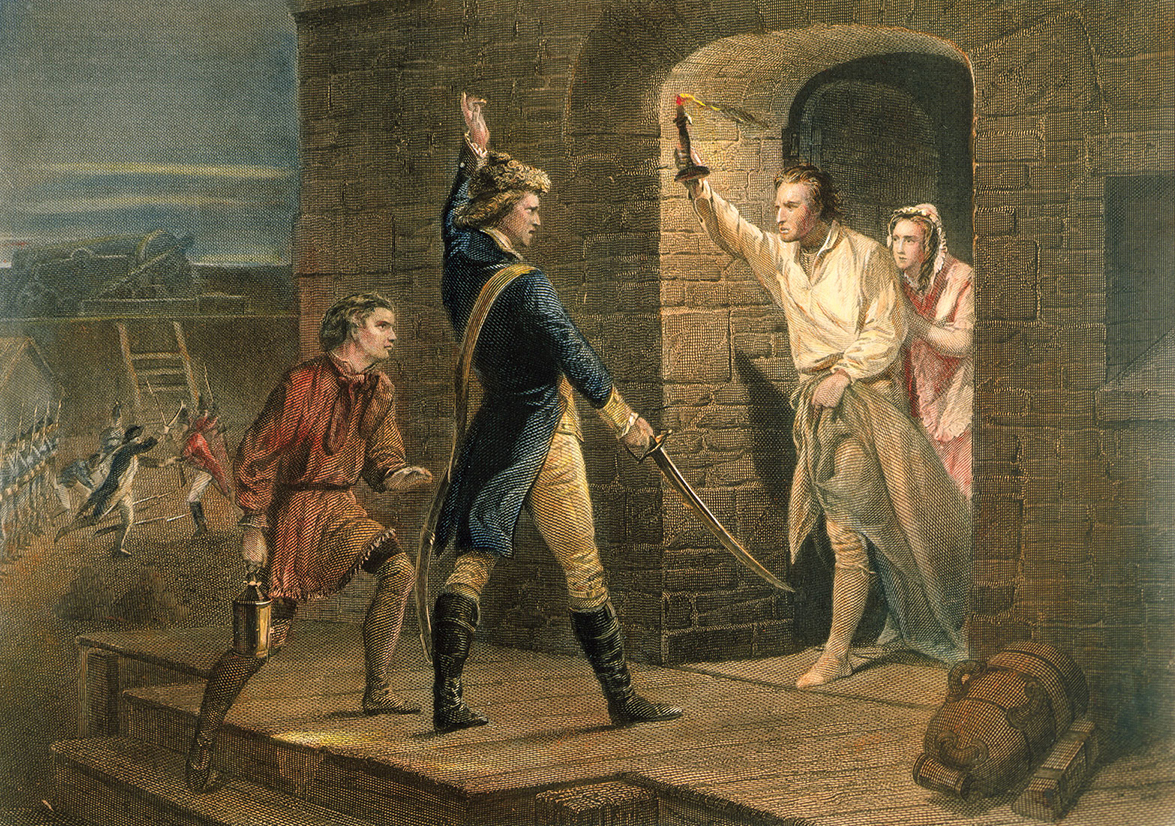 Ethan Allen's capture of Fort Ticonderoga