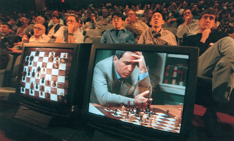 Playing chess against a computer