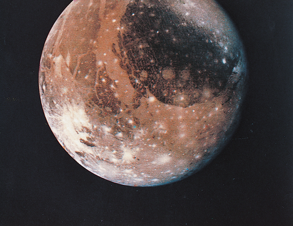 Ganymede, a moon of Jupiter