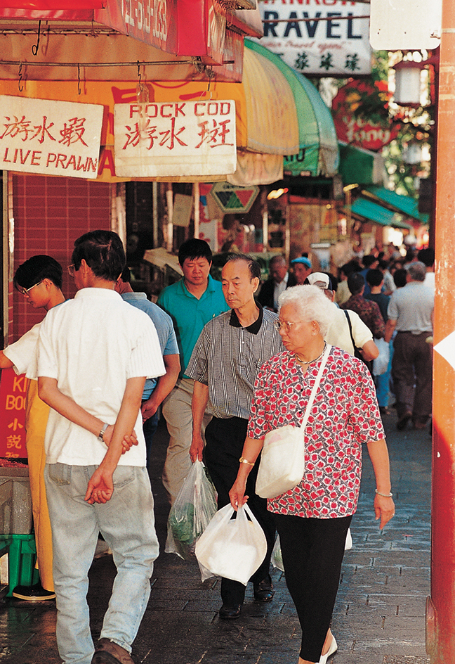 Chinatown in Vancouver, British Columbia