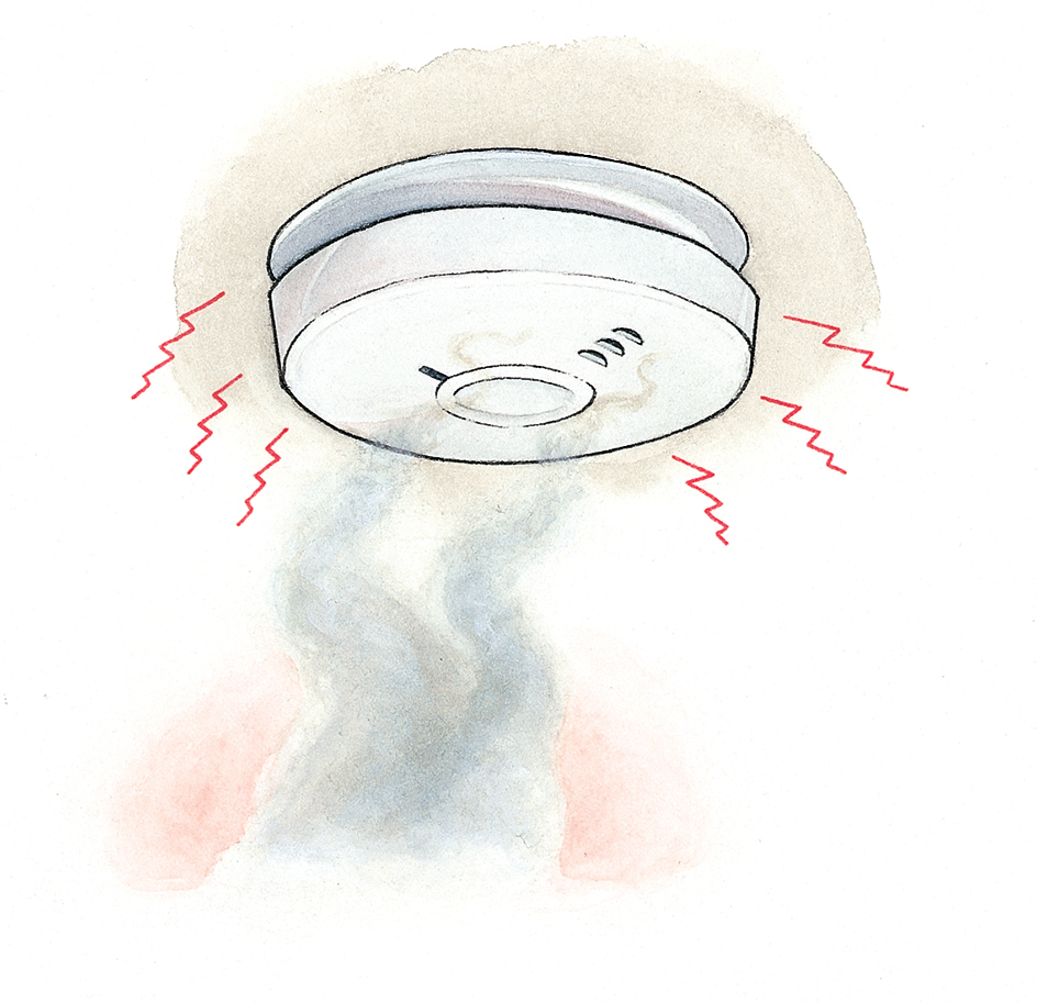 Use a smoke detector