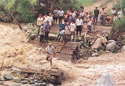 Flood in Peru