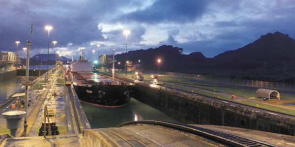 Panama Canal lock