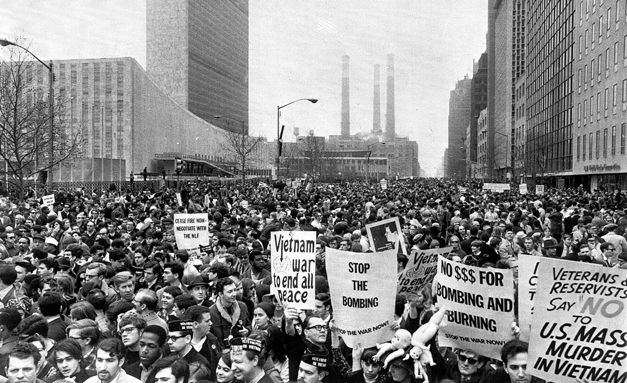 Vietnam War protesters