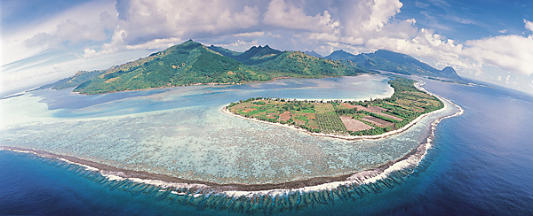 Two types of Pacific islands