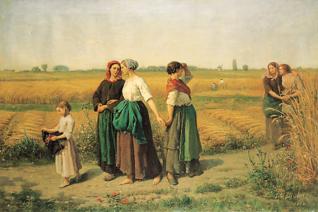 The Reapers by Jules Adolphe Breton