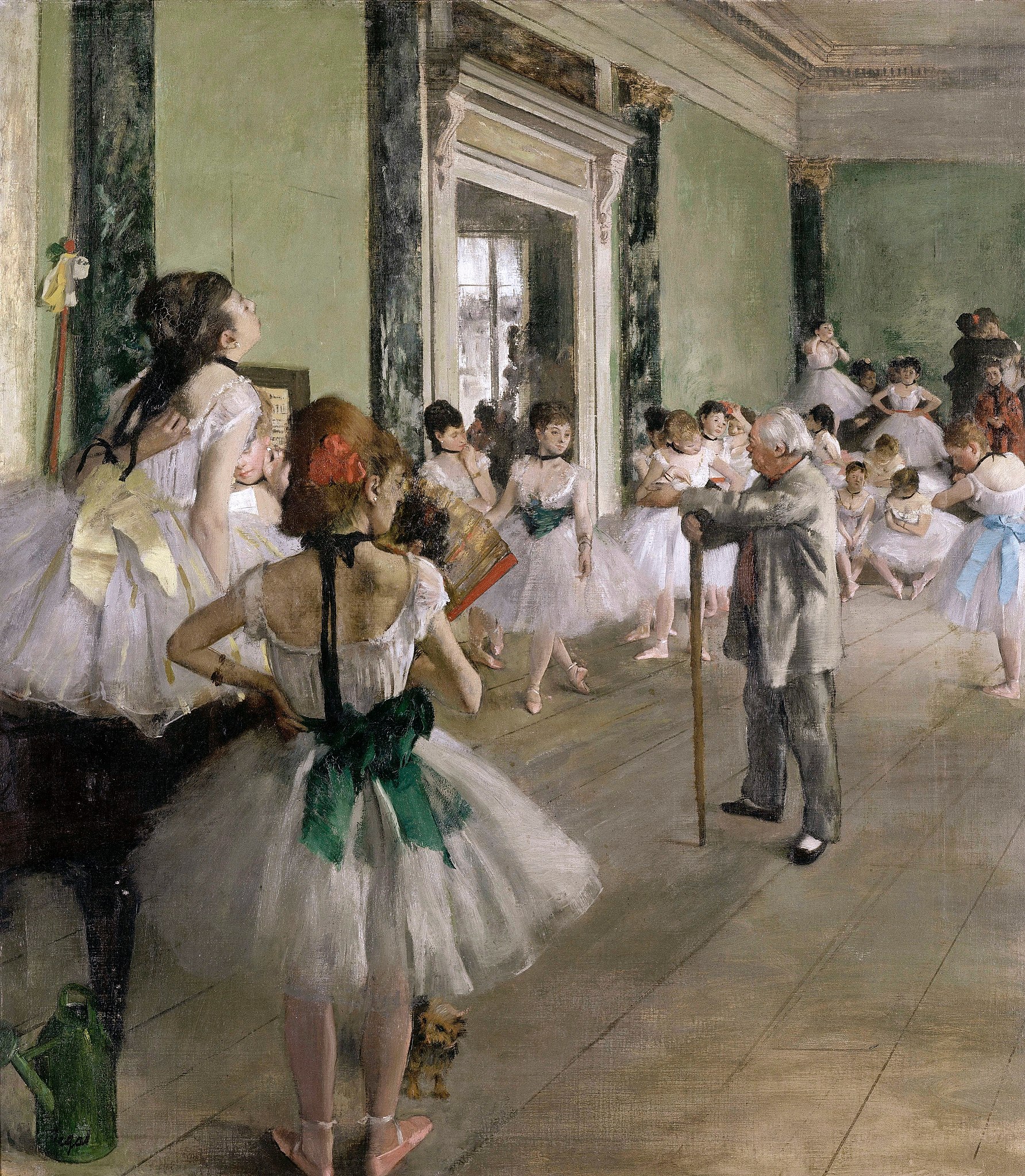 The Dancing Class by Edgar Degas