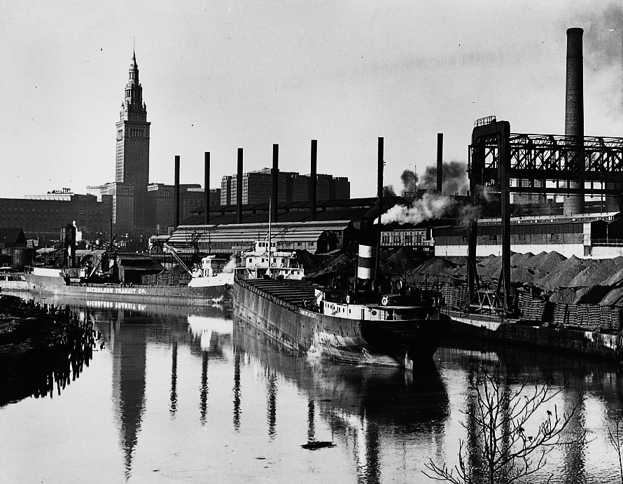 Industry along the Cuyahoga River