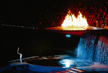 Olympic flame