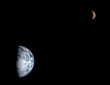 Earth and Moon