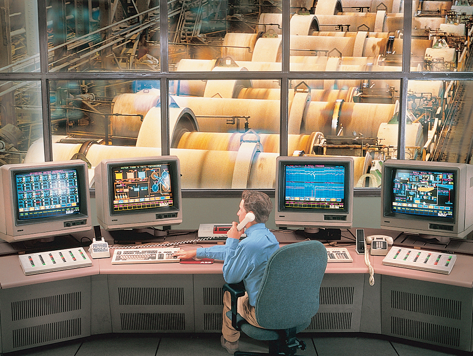 Factory control room