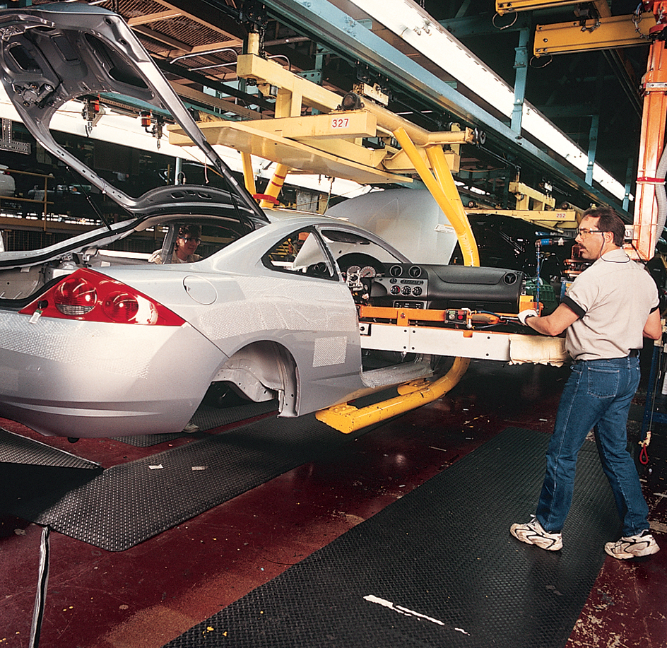 Auto manufacturing in Detroit, Michigan