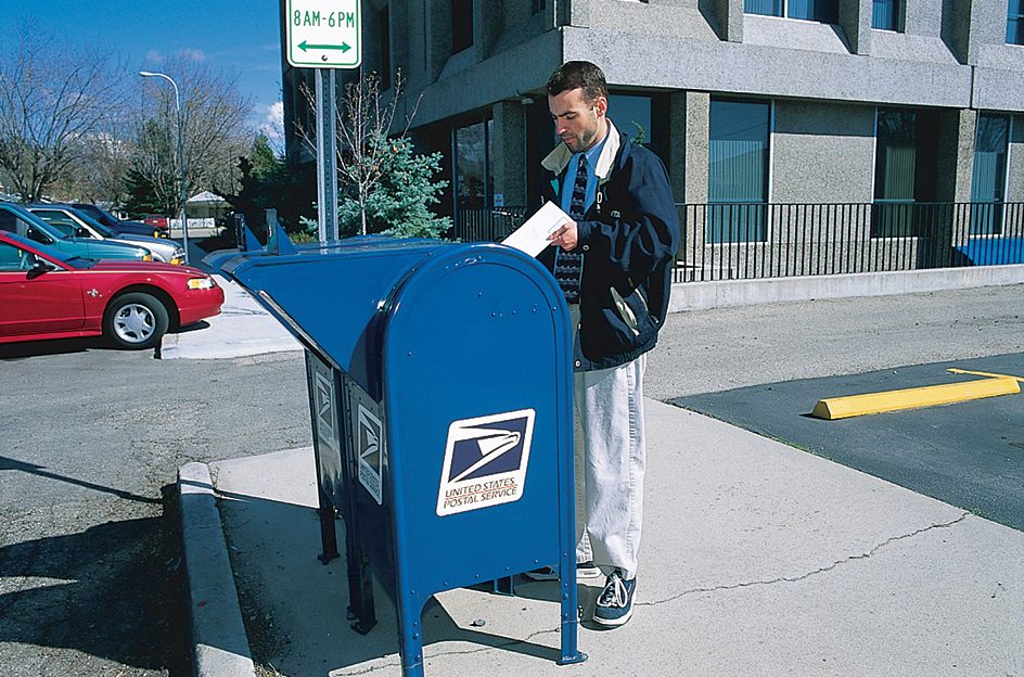 Mailing a letter