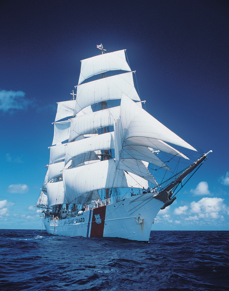 Coast Guard training ship