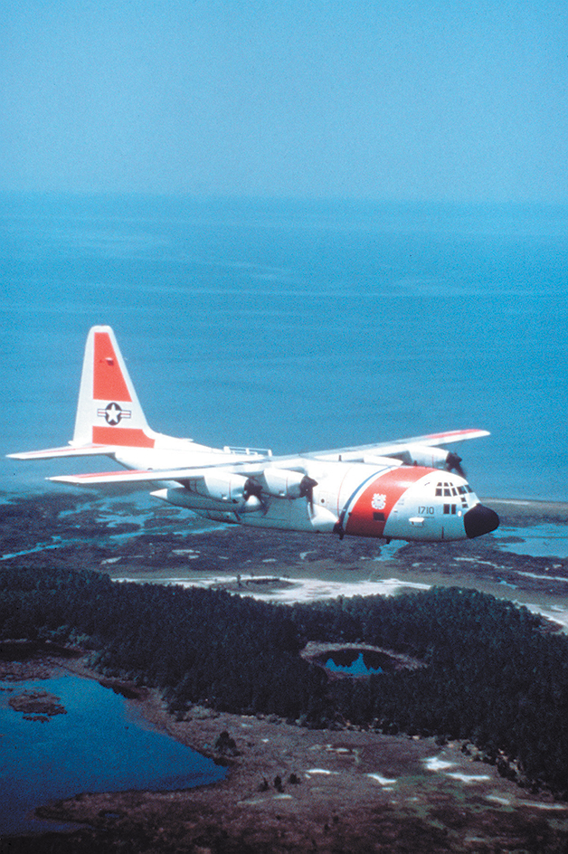 Coast Guard airplane