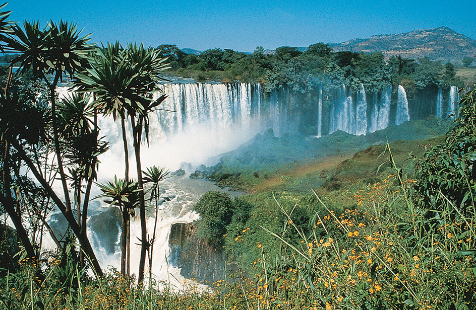 Tississat Falls on the Blue Nile