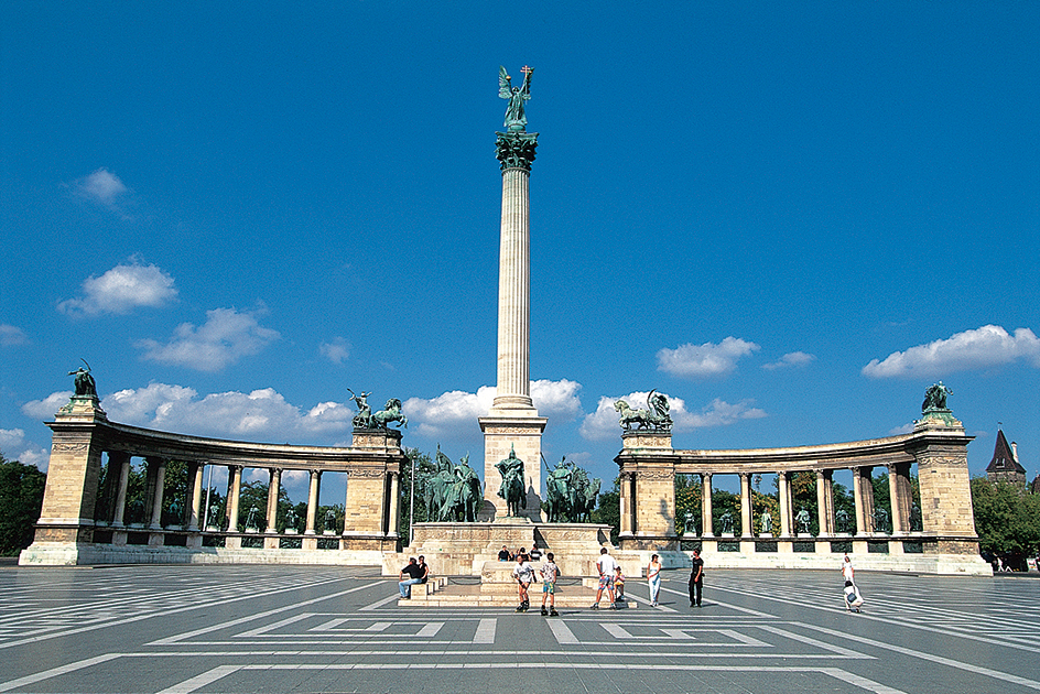 Heroes' Square in Budapest