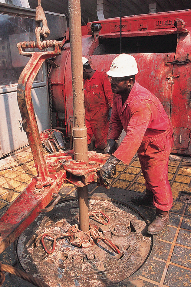 Oil drilling in Nigeria