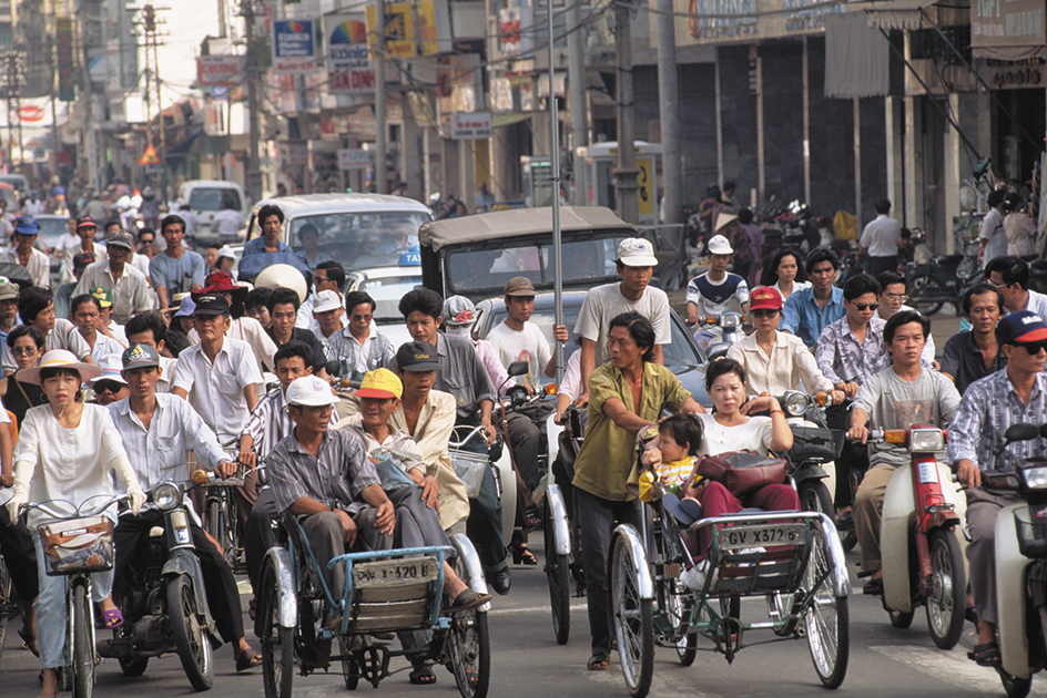 Traffic in Vietnam's cities