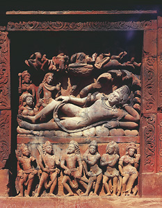 Gupta art in India c. 500, Vishnu