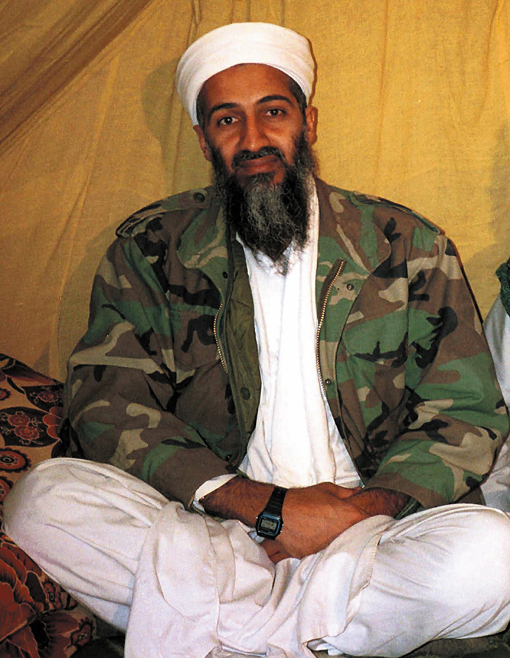 Osama bin Laden, the founder of al-Qa`ida