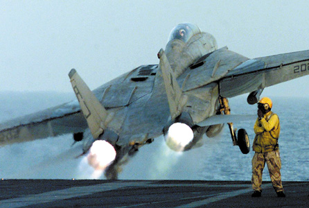 U.S. F-14 Tomcat fighter