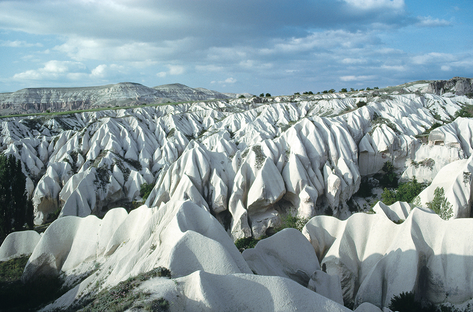 Volcanic formations in Cappadocia