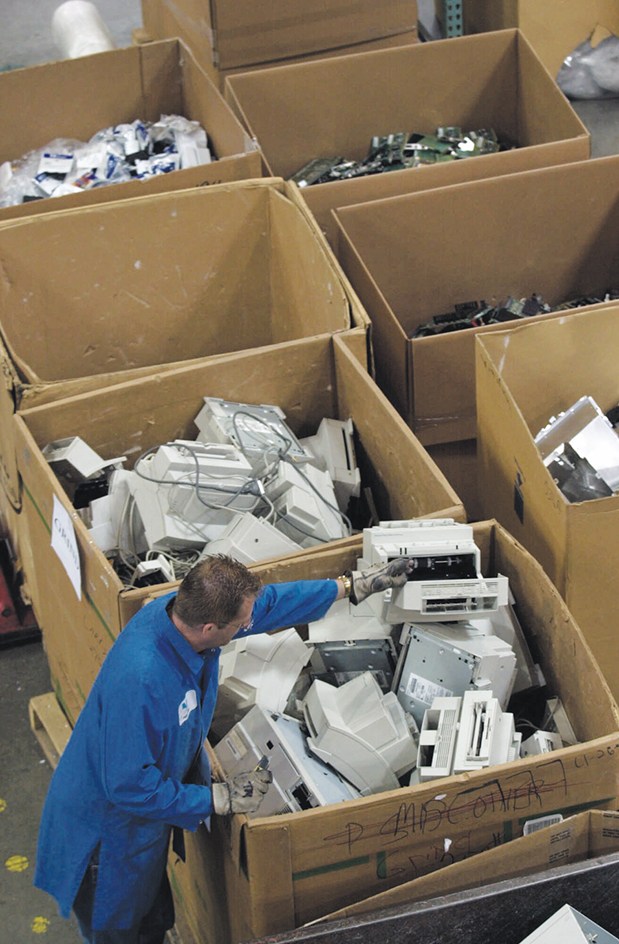 Recycling computers