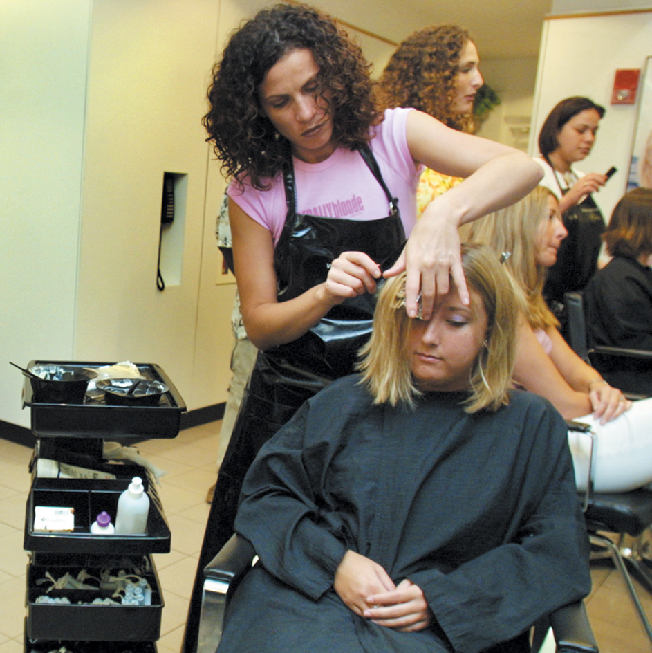 Modern hairdressers