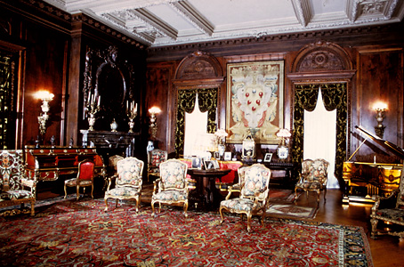 Interior of the Frederick William Vanderbilt mansion