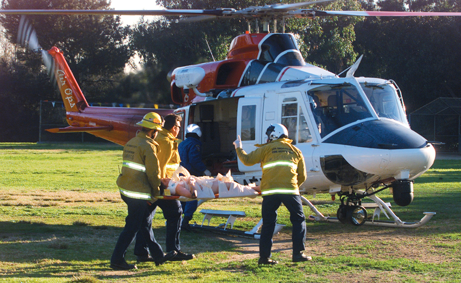 Transport helicopter