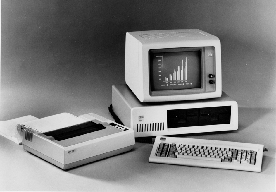 Personal computer from the early 1980's