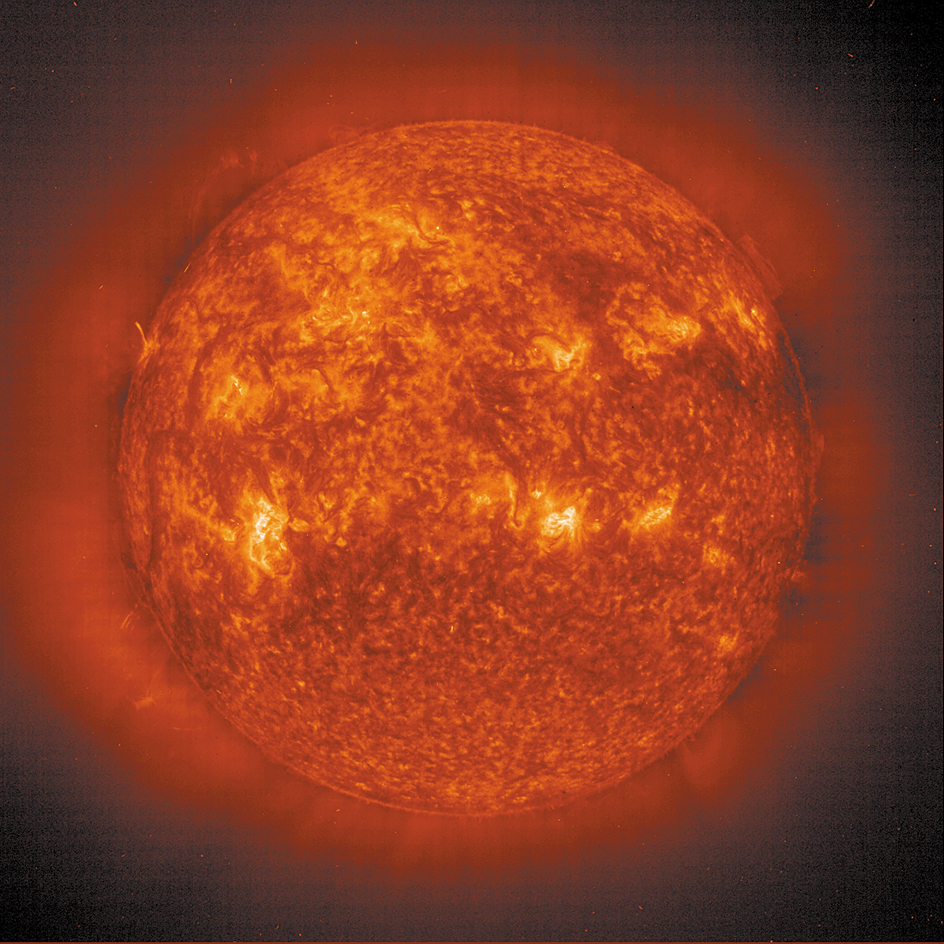 Sizes of astronomical objects: Sun