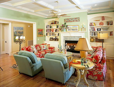 Country French living room