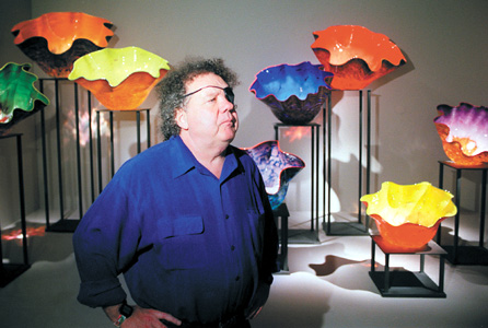 American glass artist Dale Chihuly