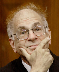 Daniel Kahneman, winner of the 2002 Nobel Prize in economics