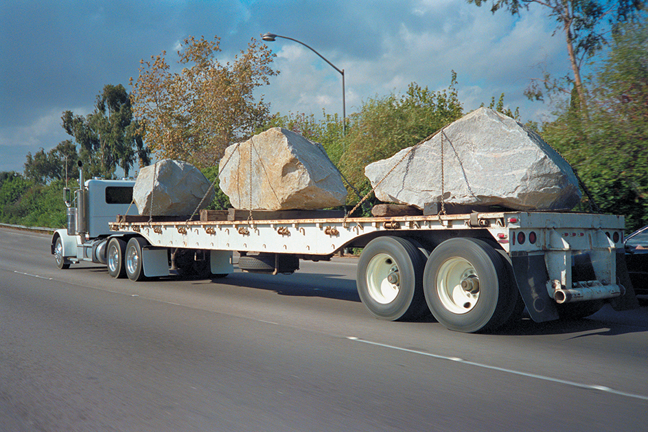 Flatbed truck