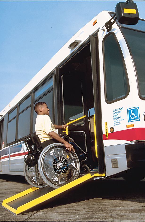 Accessibility for people who use wheelchairs