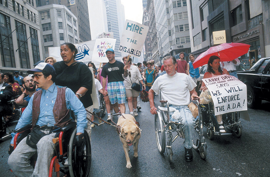 Disability rights march