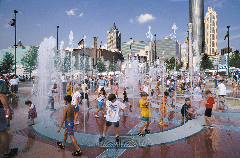 Centennial Olympic Park Fountain