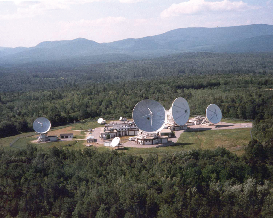 A satellite station in Maine