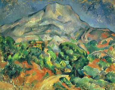 Mont Sainte-Victoire by Cézanne