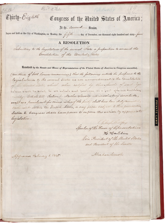 Thirteenth Amendment