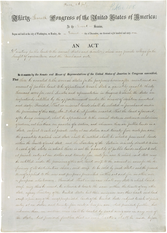 Morrill Act