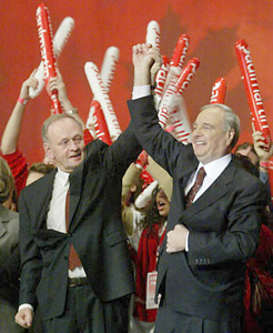 Paul Martin and Jean Chrétien