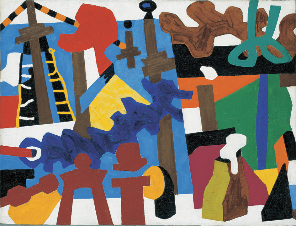 Study for Swing Landscape by Stuart Davis