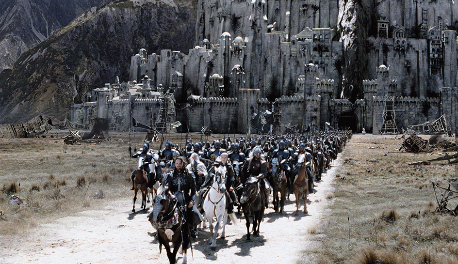 A scene from the motion picture The Return of the King (2003)