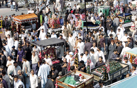 Religious procession in Pakistan