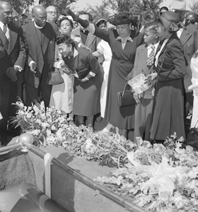 Emmett Till's funeral