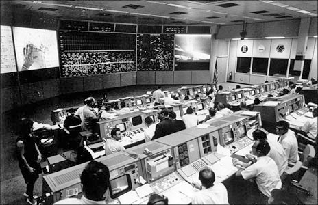 Mission Control, July 1969